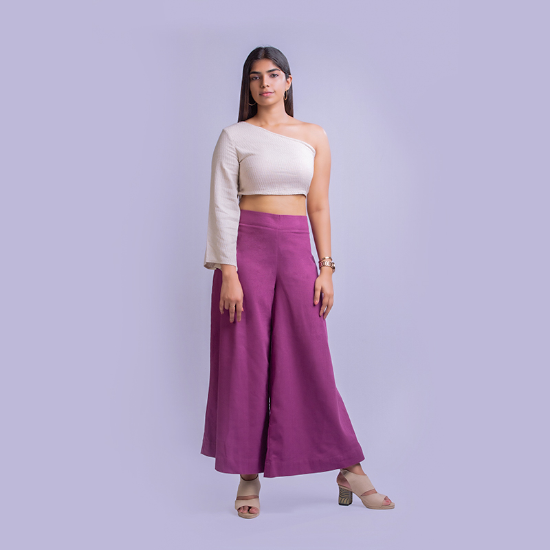 Wide Leg Linen Pant